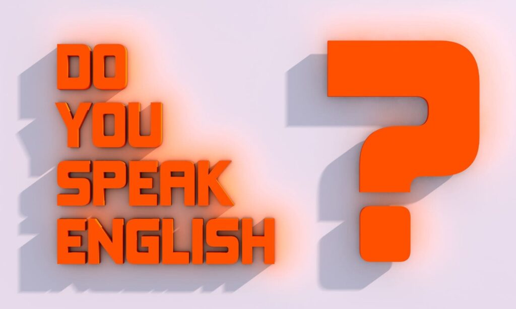 Do you speak english