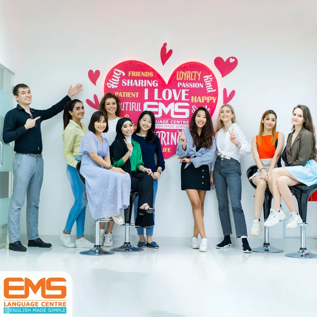 Students attending an Intensive General English course in Malaysia